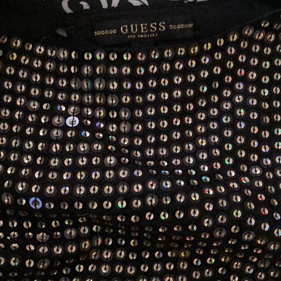 Guess Iridescent Sequin Dress - Picture 4 of 5